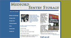 Desktop Screenshot of medfordsentrystorage.com